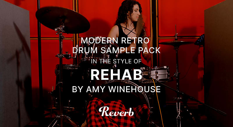 Modern-Retro Drum Sample Pack in the Style of Rehab image 1