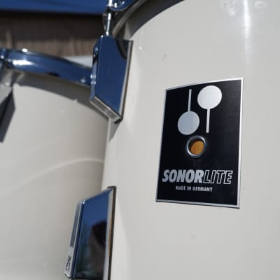 Sonor 90'S ERA -SonorLite Series Creme Lacquer 6pc Double Bass Scandinavian Birch Shell Pack (90s Era) image 4
