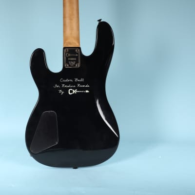 1984 Charvel Bass USA American Made Custom Record Company Order Black/Ebony image 14