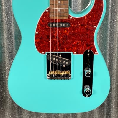 G&L USA 2023 Custom ASAT Classic Turquoise Guitar & Bag #1127 Used image 1