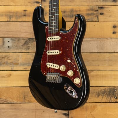 Fender Custom Shop Postmodern Strartocaster w/ AAA Rosewood Fretboard - Relic Aged Black image 5