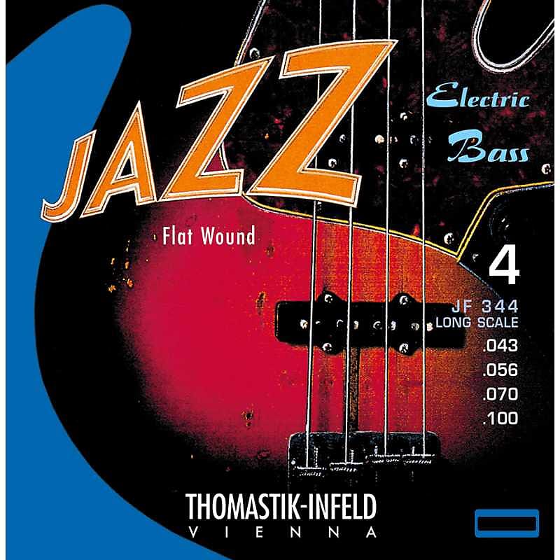 Thomastik JF344 Jeu Basse Jazz Flat Wound 43-100 image 1