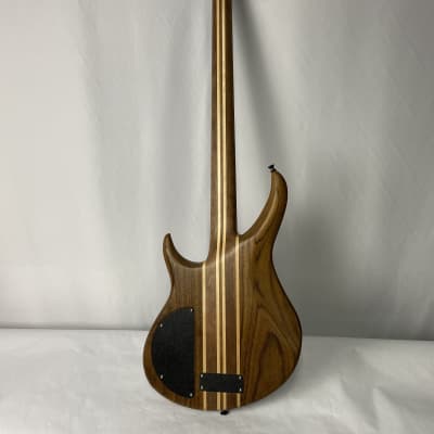 Gumby Custom "Gumby" Bass 4-String w/ Thru-Body Neck Natural Finish image 6