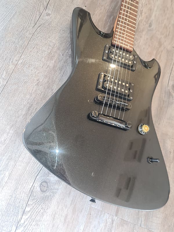 注目ブランドのギフト Fernandes Raven MY95 Media Youth Kiyoshi 2002 - Metallic ギター