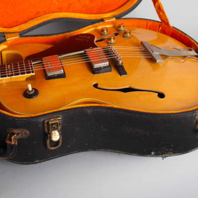 Gibson  ES-175DN Arch Top Hollow Body Electric Guitar (1965), ser. #277930, original black hard shell case. image 12