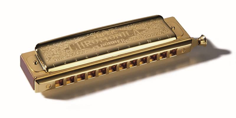 HOHNER SUPER CHROMONICA GOLD C image 1