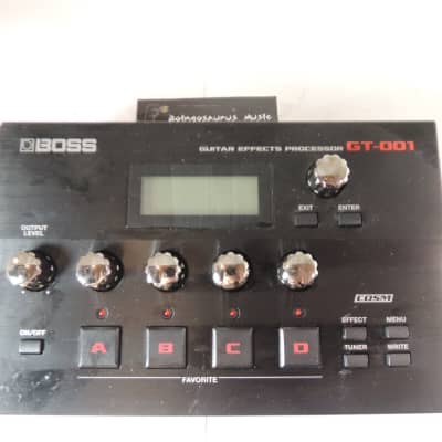 Reverb.com listing, price, conditions, and images for boss-gt-001-guitar-effects-processor