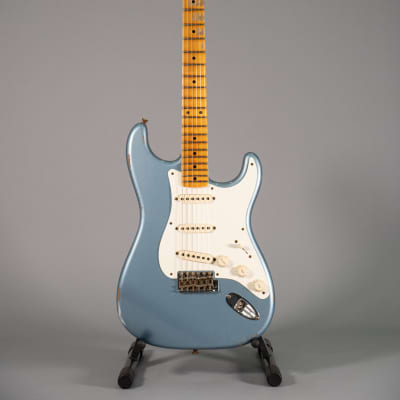 Fender Fender 57 Stratocaster Relic  2022  Ice Blue Metallic image 3