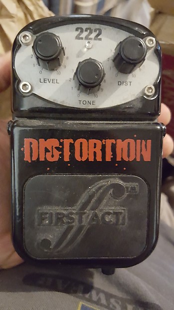 First 2024 distortion pedal