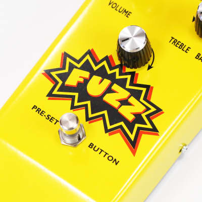 2013 Sola Sound Tone Bender Yellow Hybrid Fuzz by Colorsound Vintage Reissue Effects Pedal Stompbox Macari’s image 9
