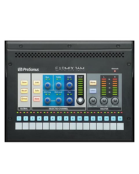 16-Channel AVB Networked Personal Monitor Mixer image 1