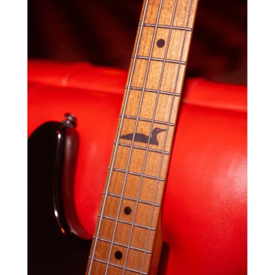 Sterling by Music Man Pete Wentz Artist Series StingRay Bass Guitar, Black image 4