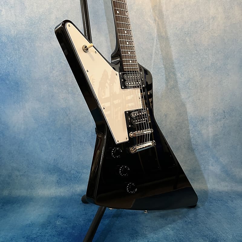 Edwards by ESP E-EX-120D/LH Explorer 2016 Black Left Handed Edwards by ESP E-EX-120D/LH Explorer 2016 Black Left Handed