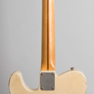 Fender Telecaster Solid Body Electric Guitar (1955), ser. #7792, original tweed hard shell case. image 9