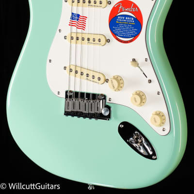 Fender Jeff Beck Stratocaster Rosewood Fingerboard Surf Green (605) for sale