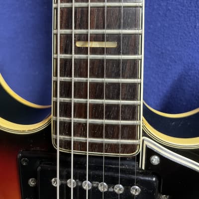 Conrad Semi Hollow 335 style Electric Guitar 60's to 70's image 4