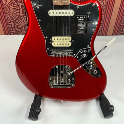 Fender Player Jaguar Solidbody Electric Guitar - Candy Apple Red image 1