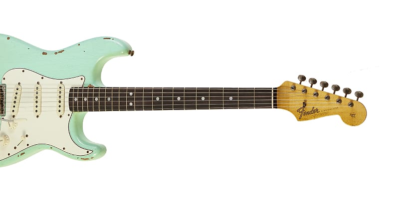 Fender Custom Shop 1964 Stratocaster Relic Aged Surf Green | Reverb