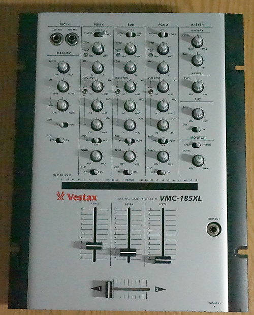 Vestax VMC-185XL ビンテージアナログDJミキサー DJ機材