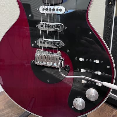 Brian May Guitars BMG  Red Special  2019-2021 - Antique Cherry gloss polyurethane finish image 6