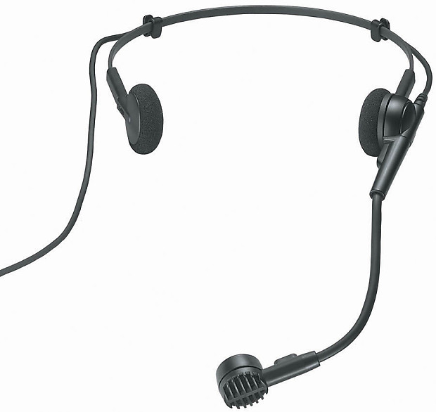 Audio-Technica PRO8HECW Mini Hyper-Cardioid Condenser Headworn Microphone image 1
