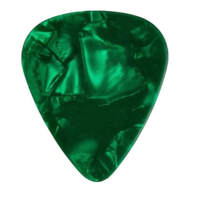 Fender 351 Shape Premium, Green Moto Medium, 12-Pack image 3