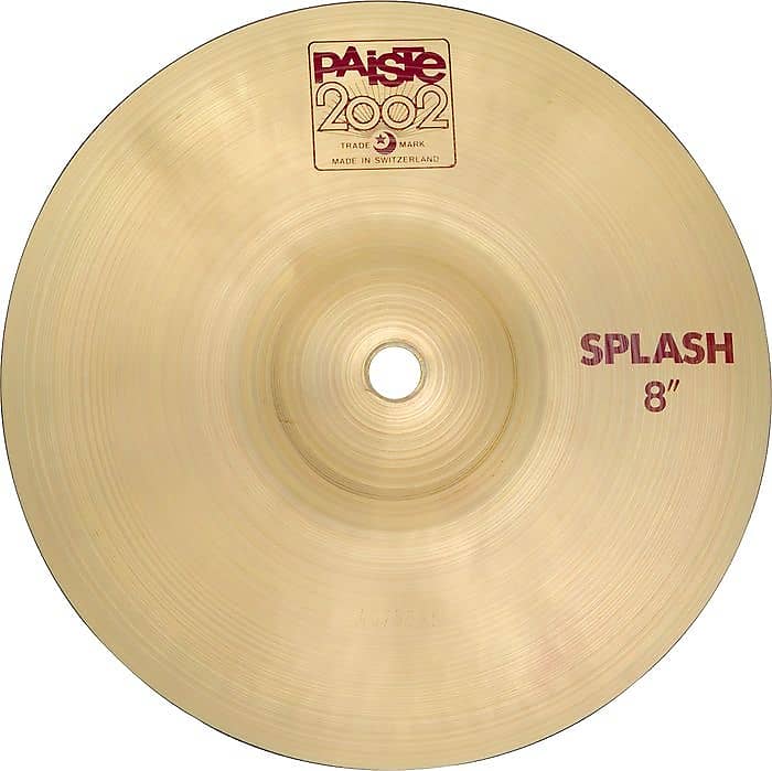Paiste 8 Inch 2002 Series Splash Cymbal with Lively Intensity (1062208) image 1