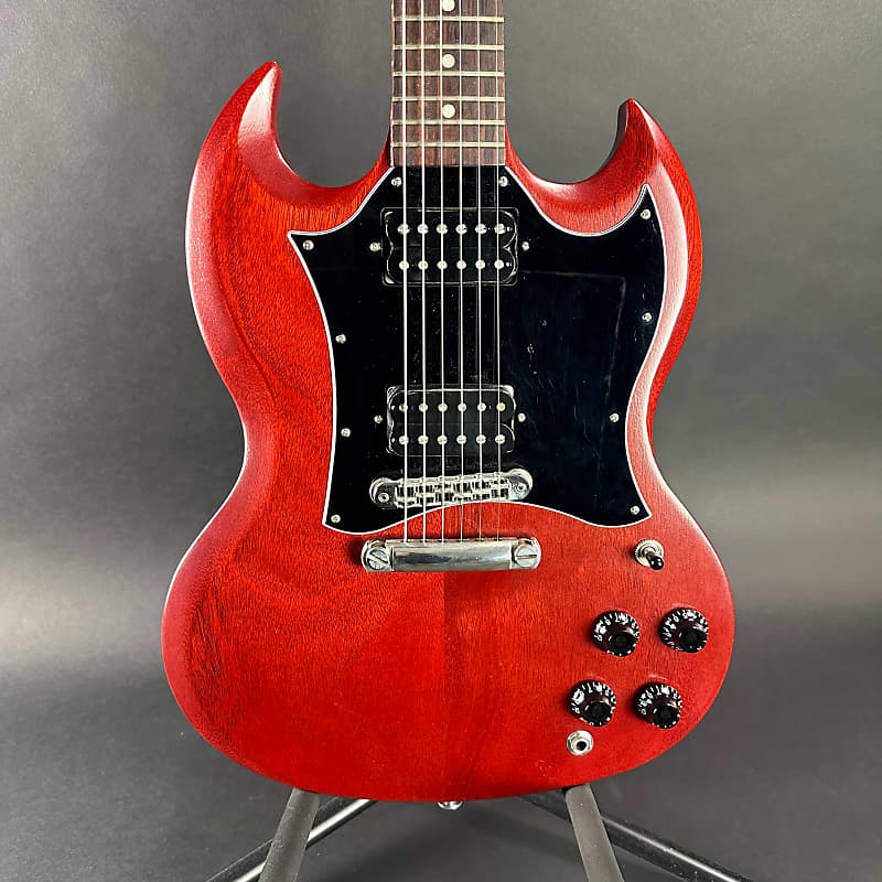 Used Gibson SG Tribute Cherry w/bag TSU17490 | Reverb