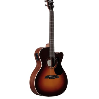 Alvarez RF26CESB OM/Folk Acoustic-Electric Guitar Natural w/ Deluxe Gig Bag - Sunburst for sale