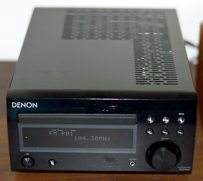 Denon RCD-M41 AM/FM/CD Bluetooth Stereo Receiver Exc. Cond. Make