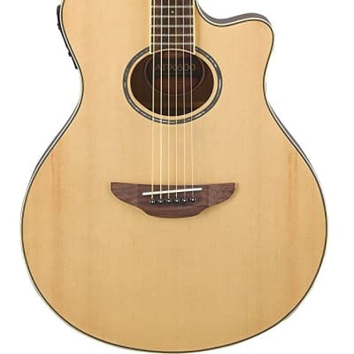 Yamaha APX600 Thinline Acoustic Guitar with Electronics Natural image 2