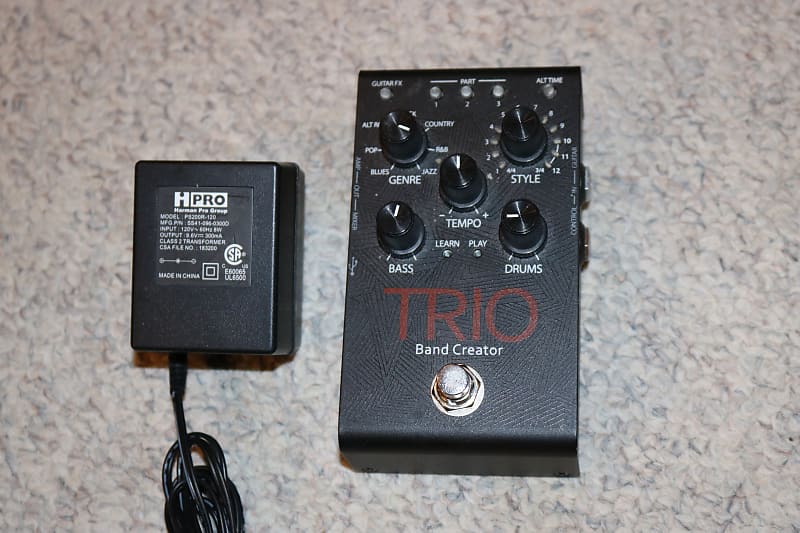 Digitech Trio Band Creator with Power Supply Reverb
