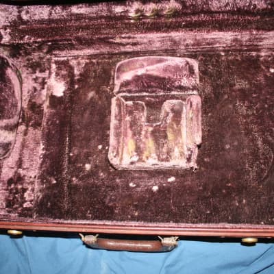 Olds flugelhorn case  1960s Maroon image 4