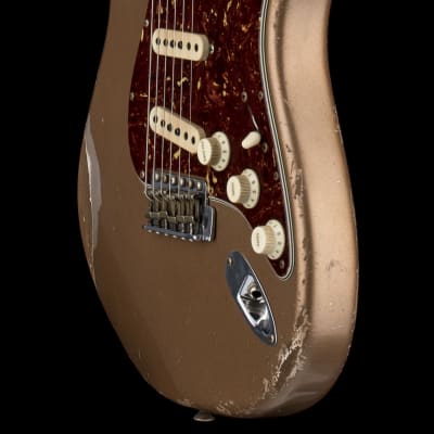 Fender Custom Shop Austin Macnutt Masterbuilt Empire 67 Stratocaster Relic - Firemist Gold #65952 image 7