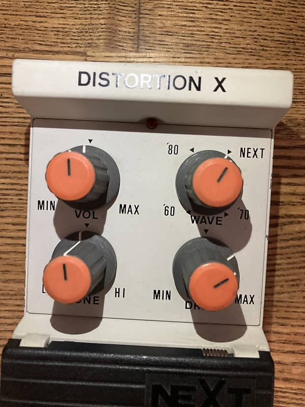 ギター NEXT DISTORTION X DS-200 Next DS-200 Distortion X Rare Vintage Guitar Effect Pedal