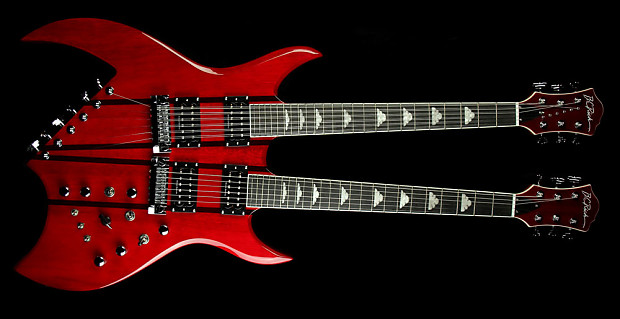 Bc rich shop double neck guitar