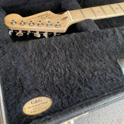 2008 Fender American Deluxe Ash Stratocaster Maple Fretboard - Butterscotch Blonde - Free Pro Setup image 24