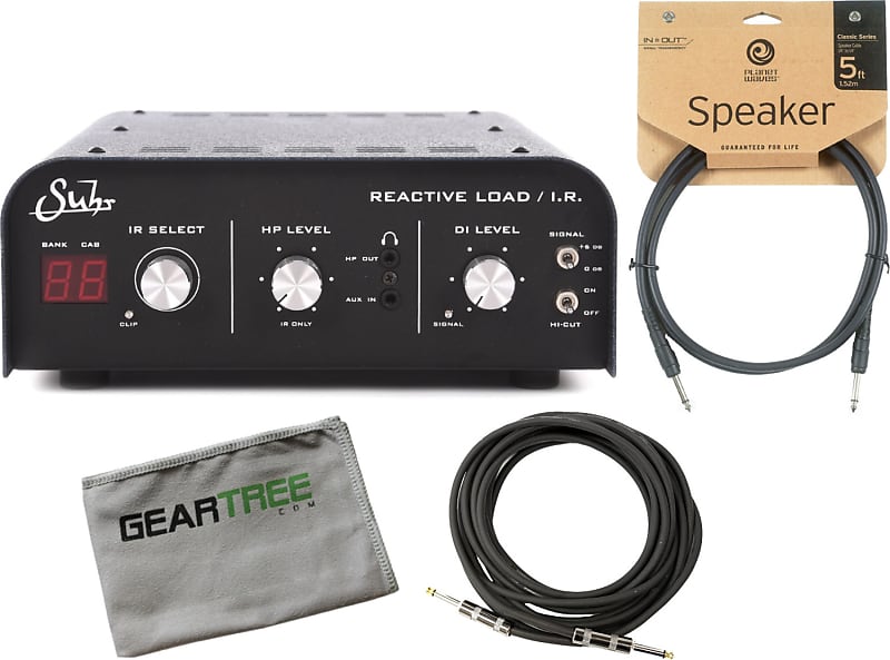 Suhr 07-RCL-0002 Reactive Load IR Box w/ Geartree Cloth and Cables image 1