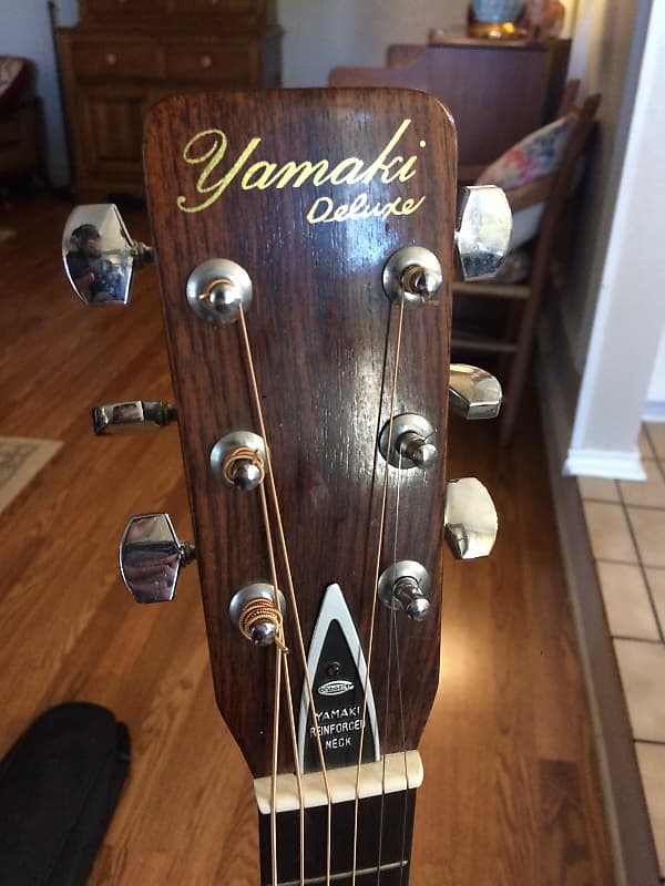 1973 Yamaki Deluxe Folk 118 Dreadnought Acoustic Guitar Daion Japan Vintage  Rosewood Spruce