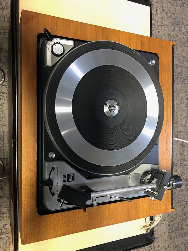 Vintage Dual 1019 almost NOS Stereo Turntable Record Player 70s  			