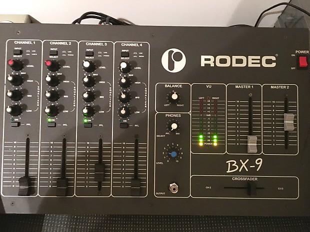 Table Mixage D J RODEC BX-9
