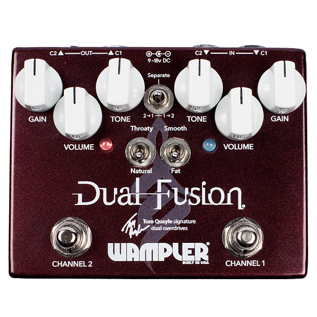 Wampler Dual Fusion Tom Quayle Signature Overdrive V2 image 1