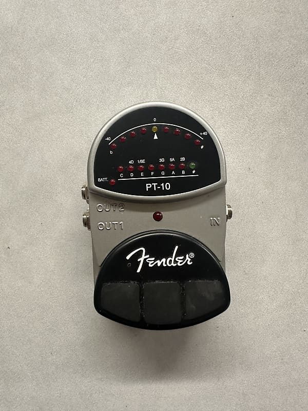 Fender PT-10 Tuner 2000s - Silver image 1