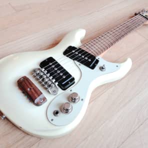 1990s Mosrite Mini Octave Electric Shortscale Guitar MIJ Kurokumo