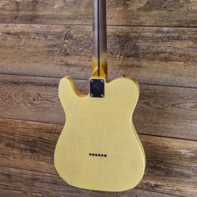 TMG Guitar Company Gatton Guitar in Butterscotch Finish w/ Maple Fingerboard image 8