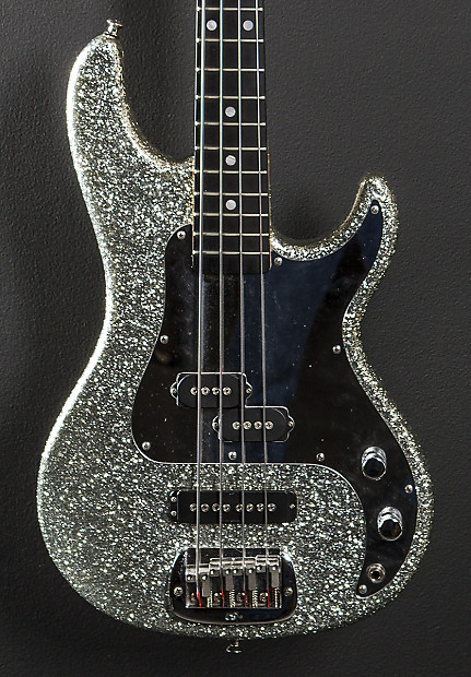 G&L SB-2 Bass Recent Silver Sparkle | Reverb