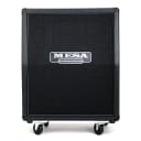 Mesa Boogie 2x12 Recto Vertical Slant Cabinet - Black Taurus with Black Grille