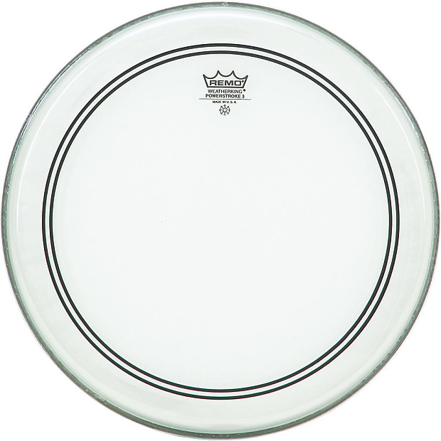 Remo Powerstroke P3 Clear Drum Head 10" image 1