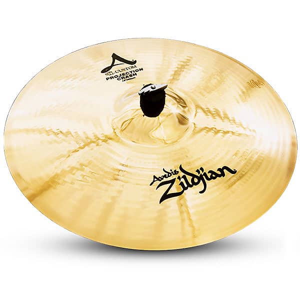 Zildjian 19" A Custom Projection Crash Drumset Cymbal with Low to Mid Pitch & Bright Sound A20585 image 1