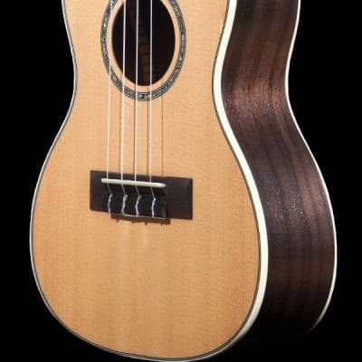 Ohana CK-70R Solid Top Rosewood B&S Satin Fin Concert Ukulele, Slotted Headstock image 5